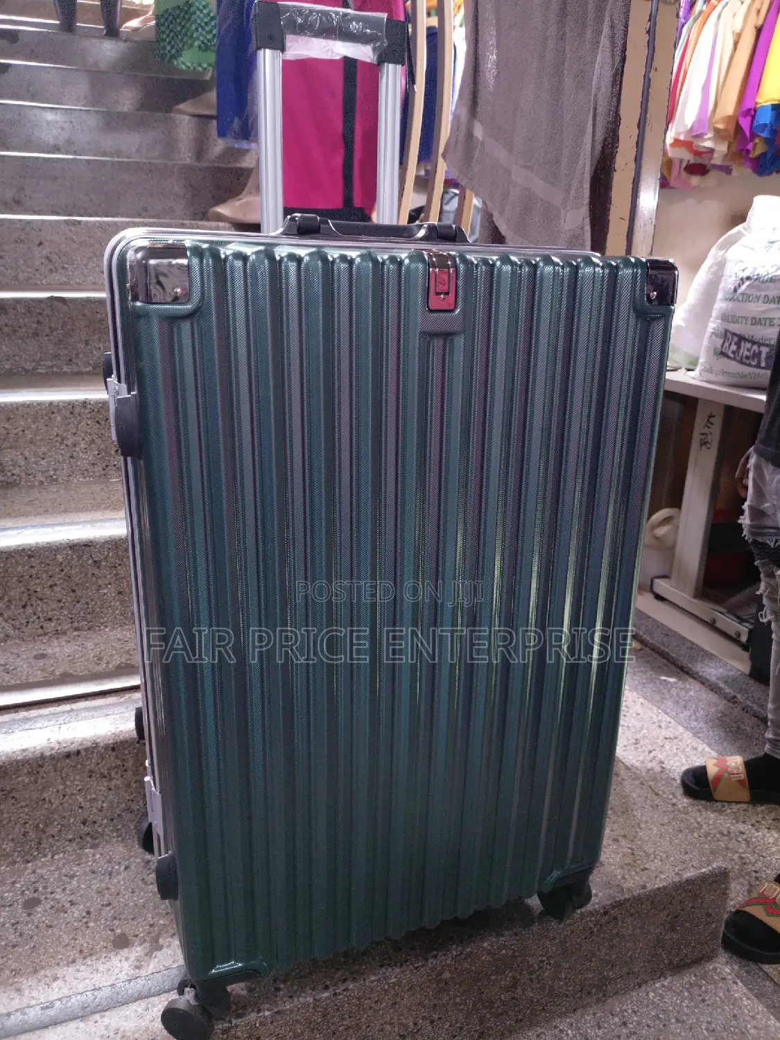 Classic Plastic Suitcases in Large Size