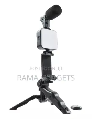 Video-Making KIT AY-49 With Tripod Stand, Flash Light Mic