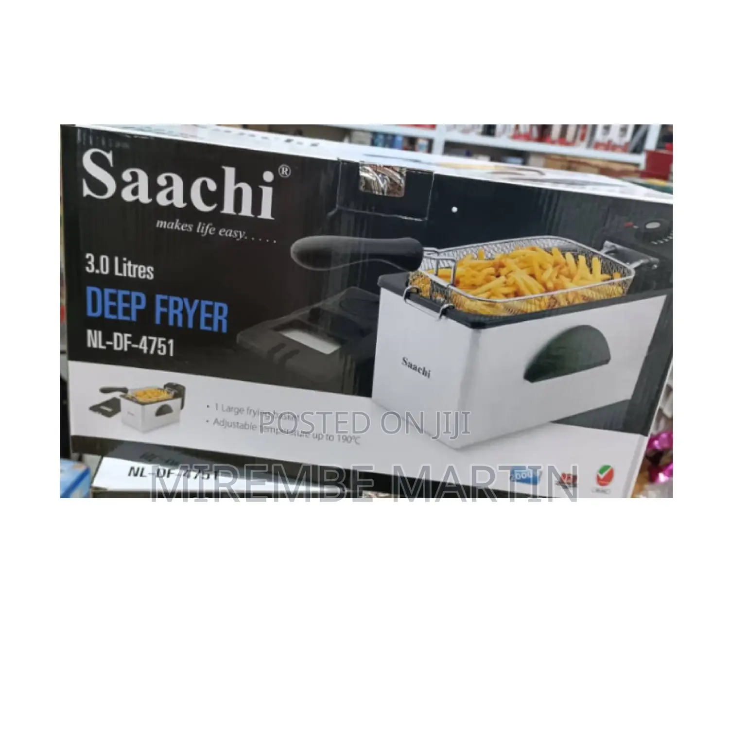 Saachi 3.0L Single Deep Fryer.