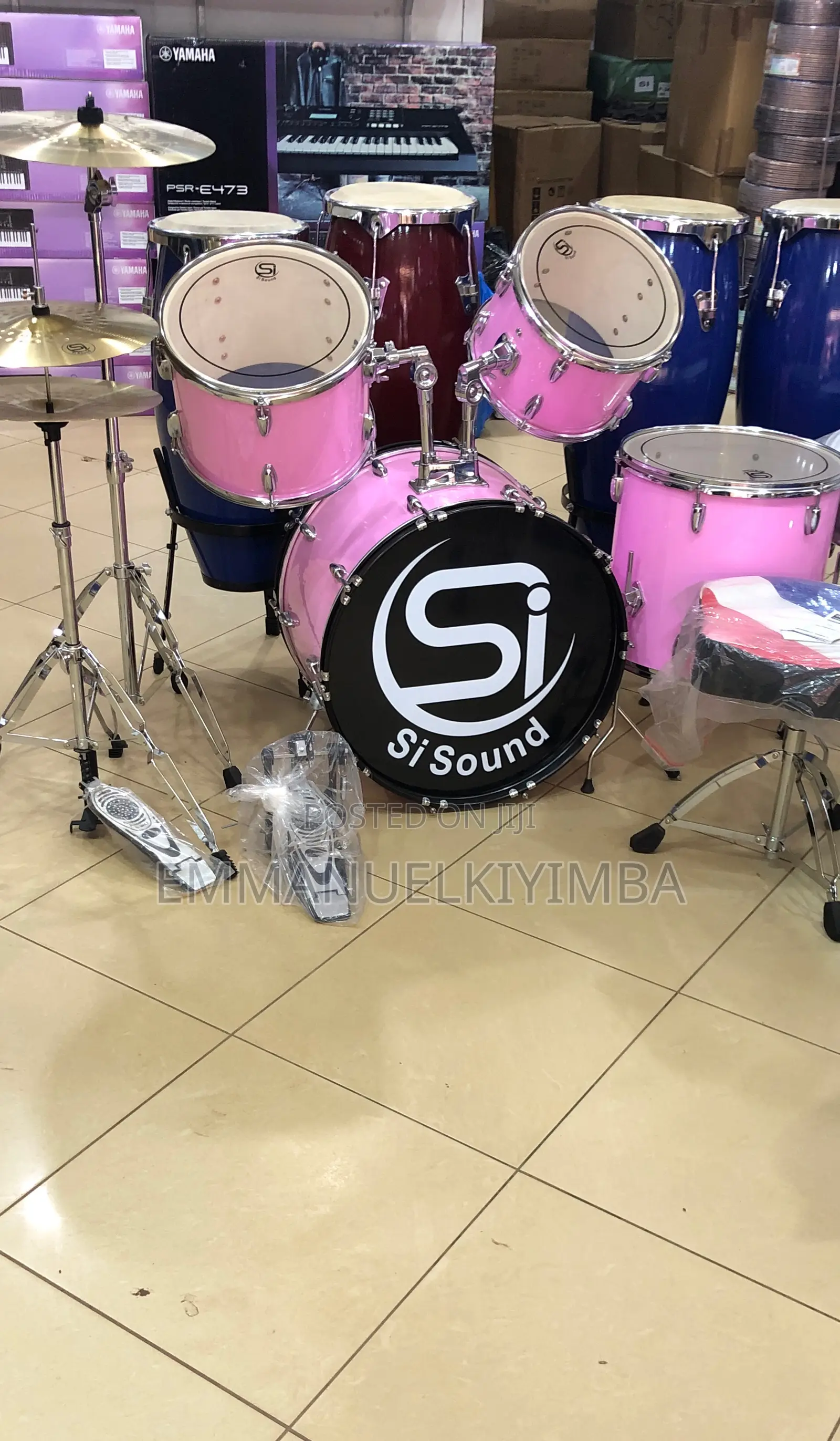 5pcs Jazz Drumset Si Sounds