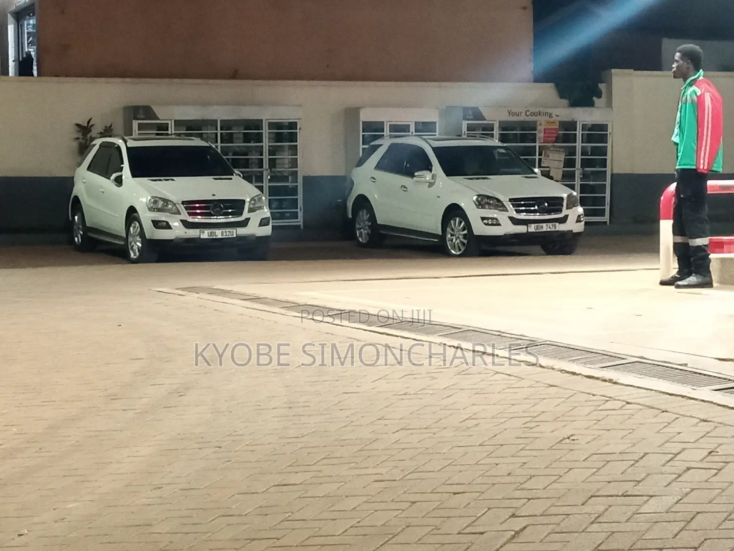 White Benz ML 4matics for Hire