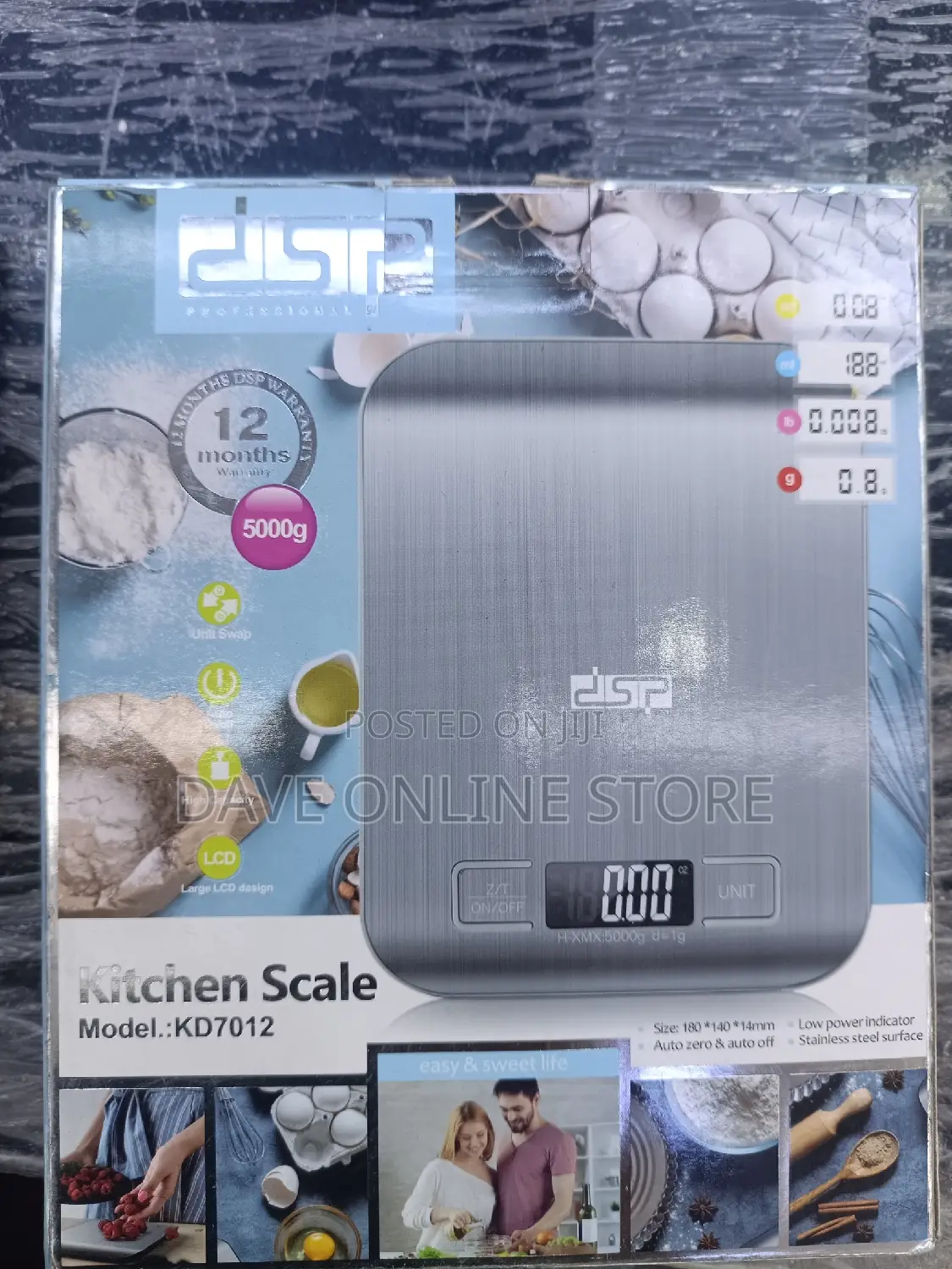 5000g DSP Kitchen Scale