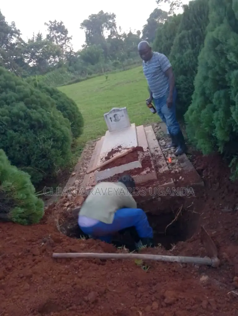 Cemetery Exhuming And Grave Finishing