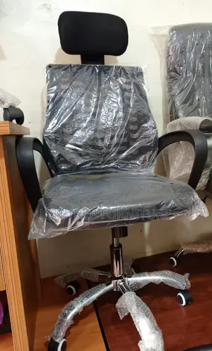 Office Chair Mesh Adjustable Headrest