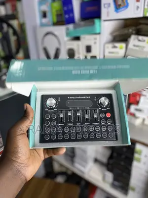 Condensor Microphone + K-Song Live Sound Card