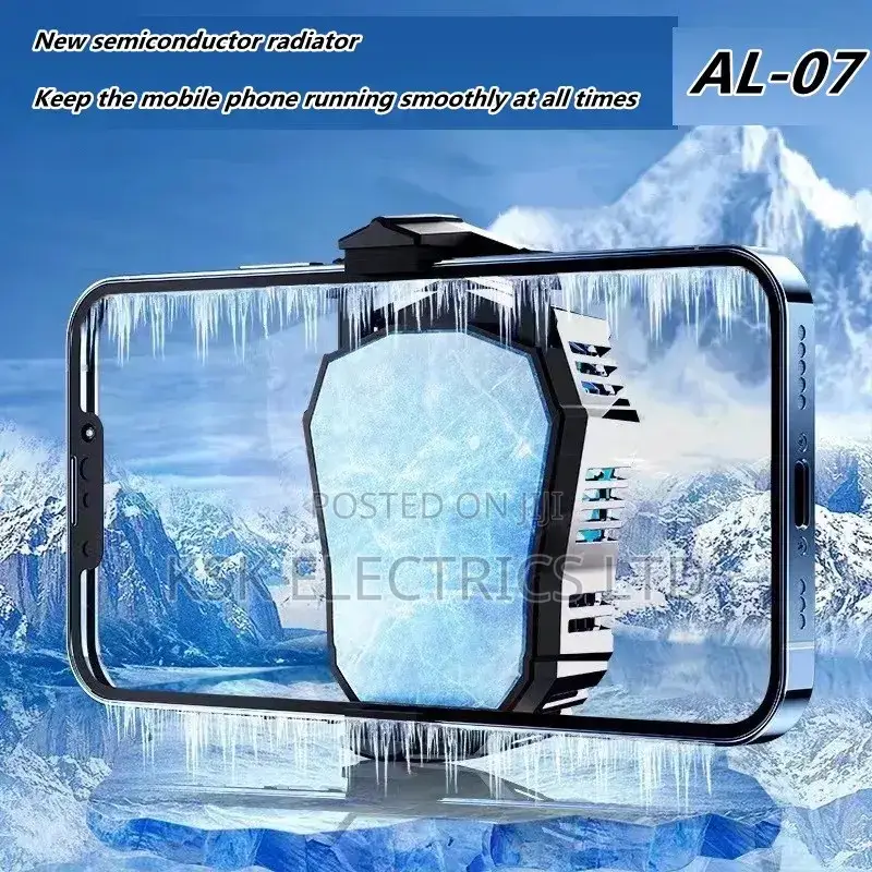 Mobile Phone Semiconductor Back-Clip Cooling Fan Radiator