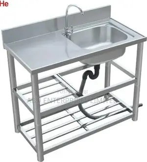 Kitchen Sink With Out Standing Stands