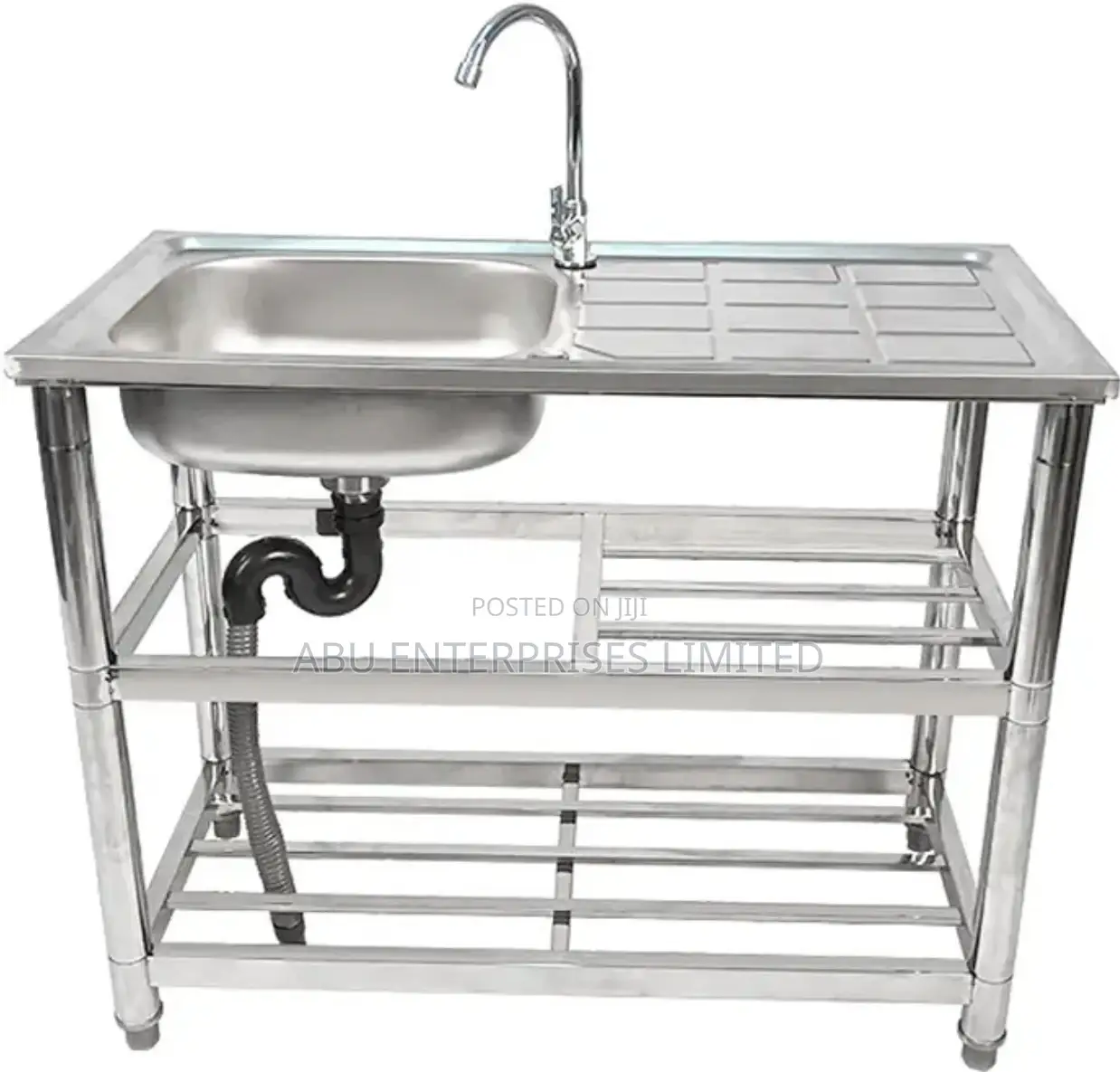 Kitchen Sink With Out Standing Stands