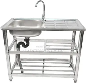 Kitchen Sink With Out Standing Stands