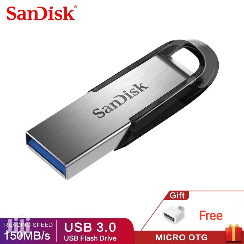 Sandisk Metallic Ultra Flair Flash Drive 128gb With Free Otg