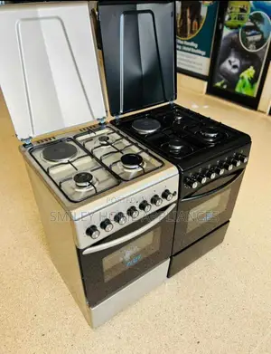 60cm by 50cm Pixels Gas Cooker Stainless Steel