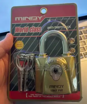 Dust Automatic Lock Mindy Padlock