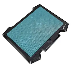 Dual Silent Cooling Fan Portable Slim Laptop Cooler Pad