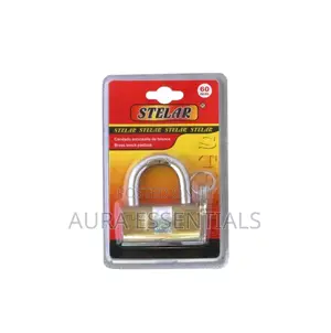 Stellar Brass Block Padlock