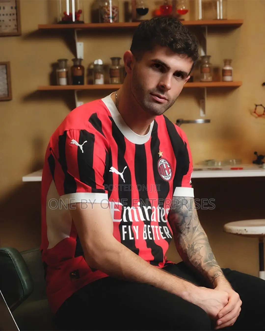 Ac Milan Home Kit Player's Version Original 24/25