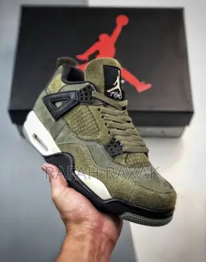 Original Army Green Jordan 4 Retro SE Craft Sneaker