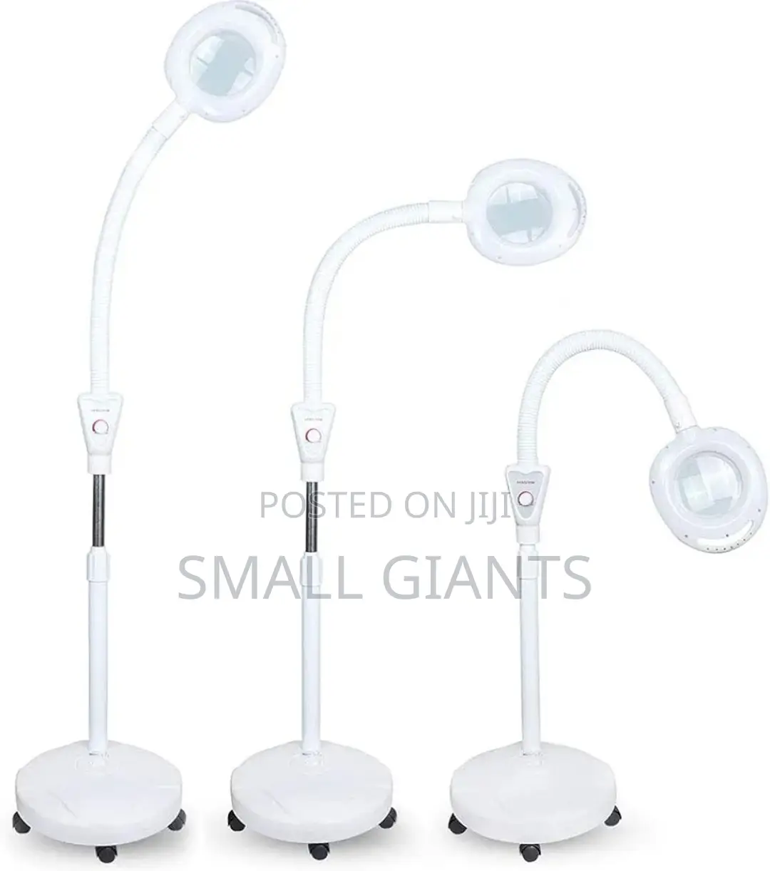 16X Magnifying Glass Lamp Adjustable Swivel Arm Floor Stand