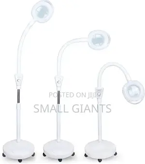 16X Magnifying Glass Lamp Adjustable Swivel Arm Floor Stand