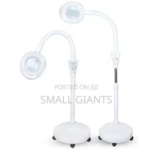 16X Magnifying Glass Lamp Adjustable Swivel Arm Floor Stand