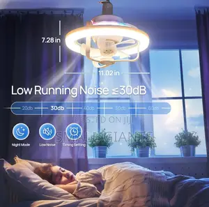 Modern Intelligent Rotation Ceiling Fan
