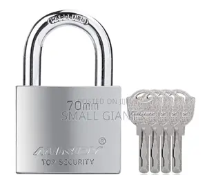 Mindy Top Security Padlock 70mm - Silver