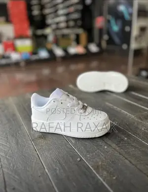 Original Kid’S Snow White Nike Air Force 1 Kid’S Sneakers