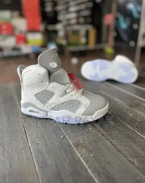 Original Cool Grey Kid’S Jordan 6 Retro Sneaker