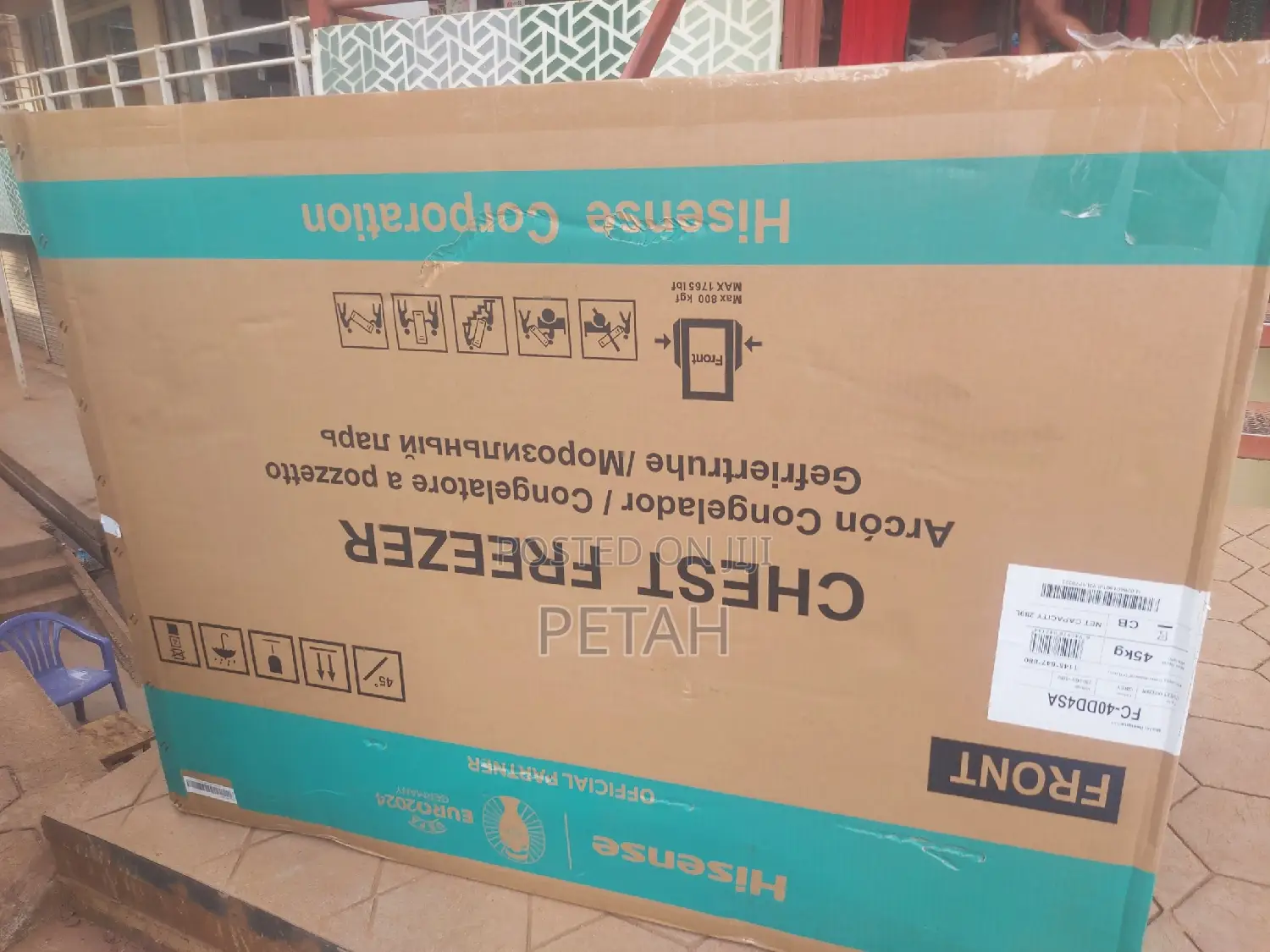 400litres Deep Freezer HISENSE