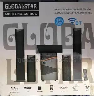 Globalstar Speaker/Home Theater System Model No:GS-906