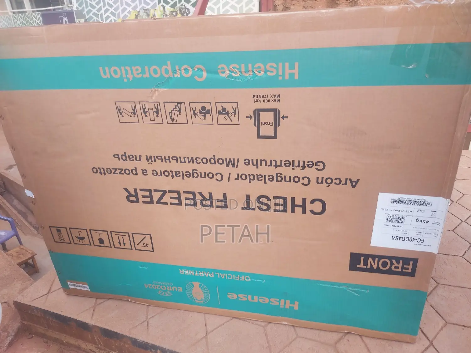 HISENSE 400 Litres Deep Freezer