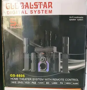 Globalstar Home Theater System With Remote