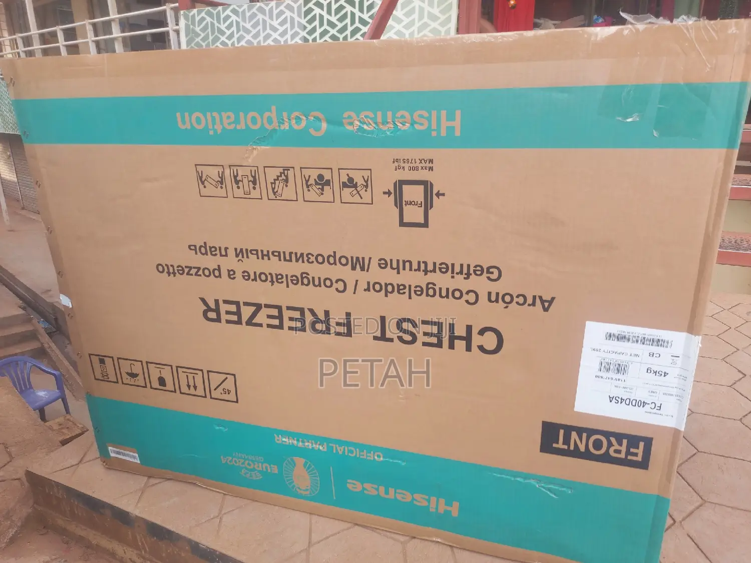 Deep Freezer HISENSE 400l