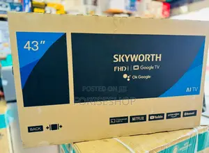 Skyworth 43inch Smart Android TVS Authentic 2yr Warranty