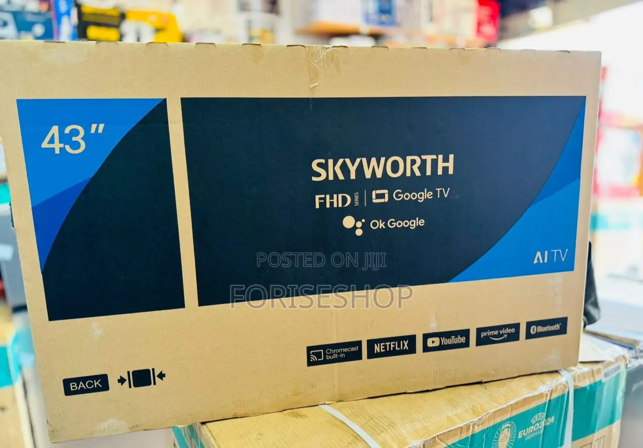 Skyworth 43inch Smart Android TVS Authentic 2yr Warranty