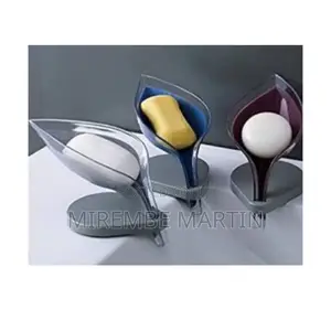 Plastic Leaf Shaped Soap Holder.