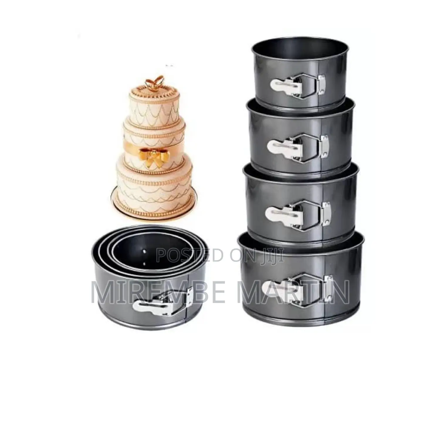 4pcs Round Baking Pans.