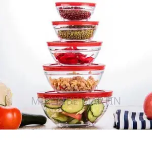 5 PCS Glass Bowls.