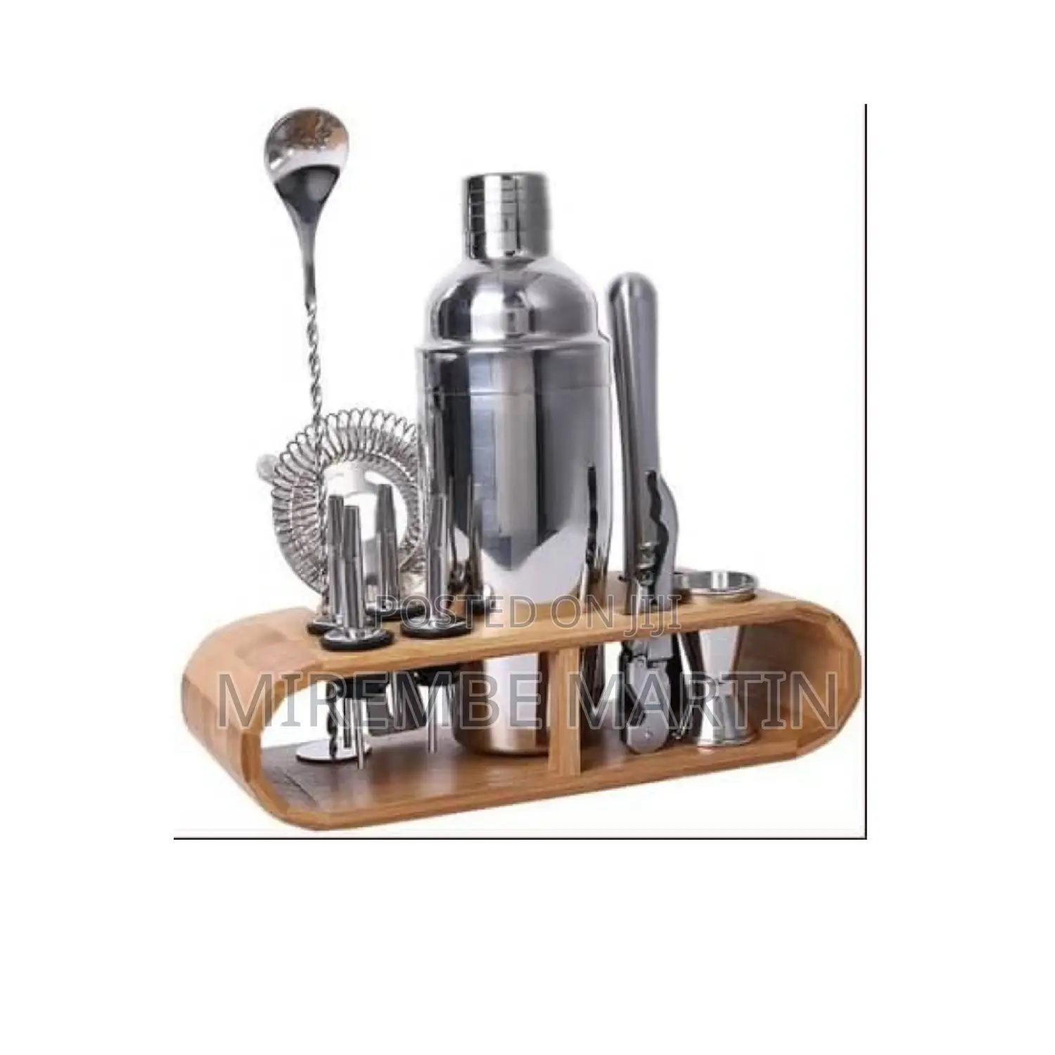 12pcs Stainless Steel Cocktail Set.
