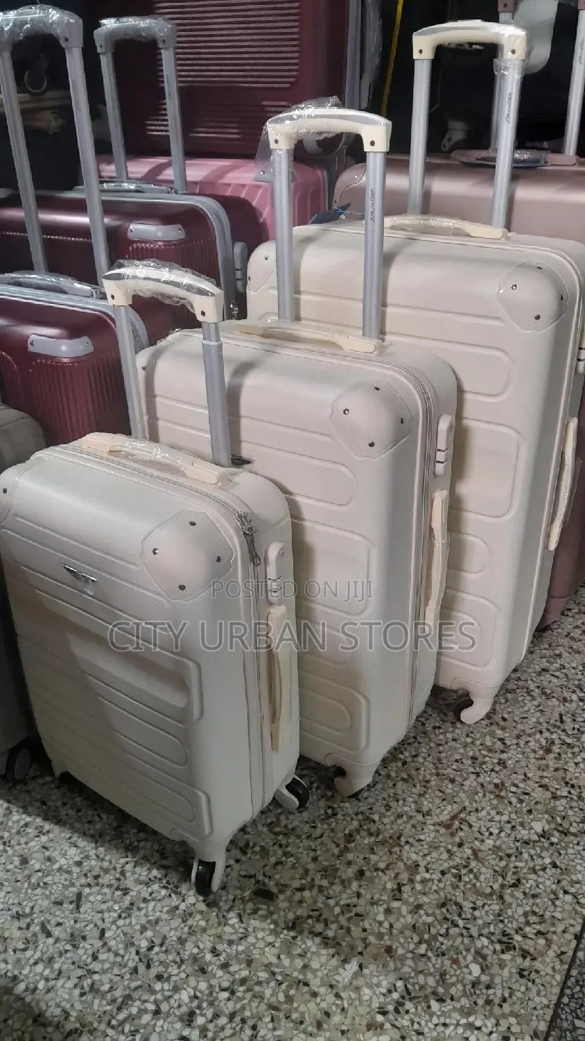 Coeur Plastic Rubber Suitcase