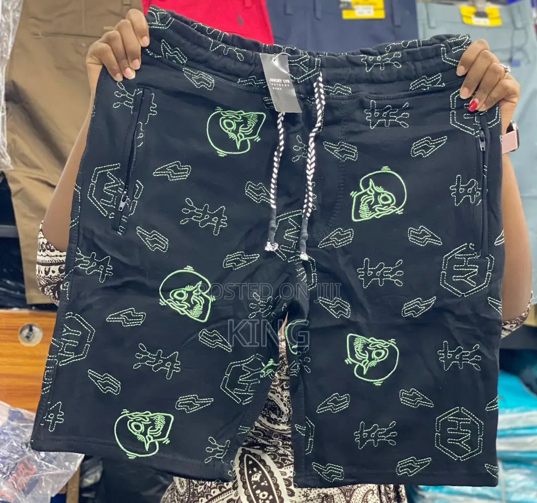 Chain Green Shorts