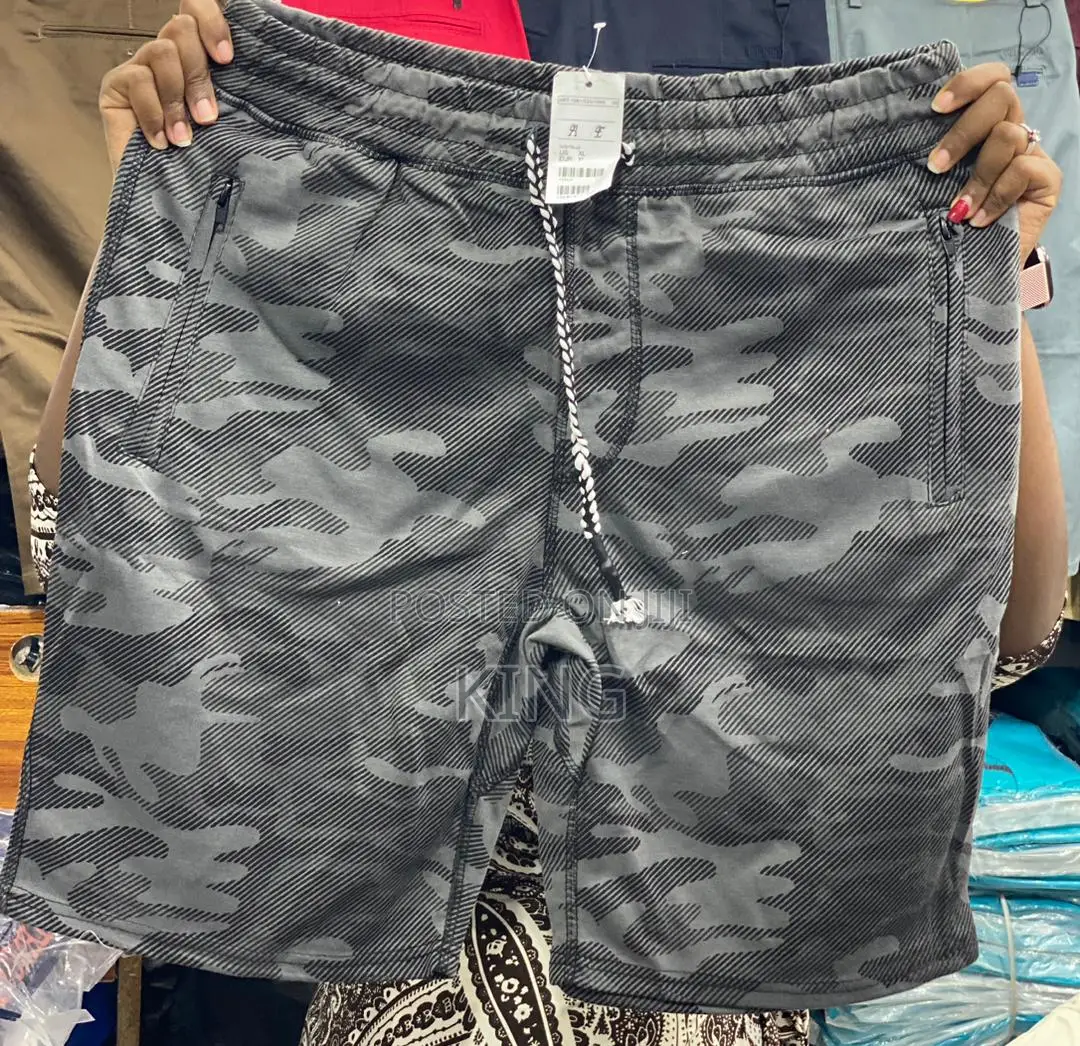 Navy Design Short