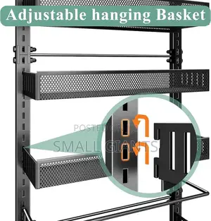 6- Tier Wire Mesh Over -the- Door Hanging Pantry Organizer