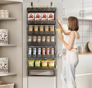 6- Tier Wire Mesh Over -the- Door Hanging Pantry Organizer