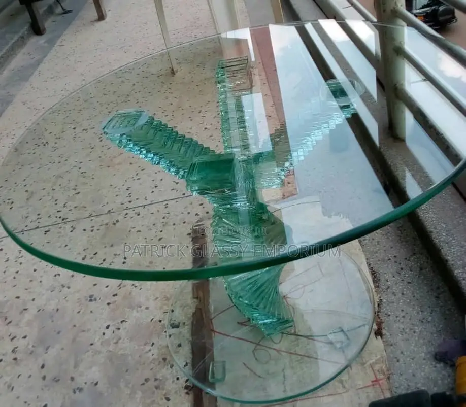Round Glass Table