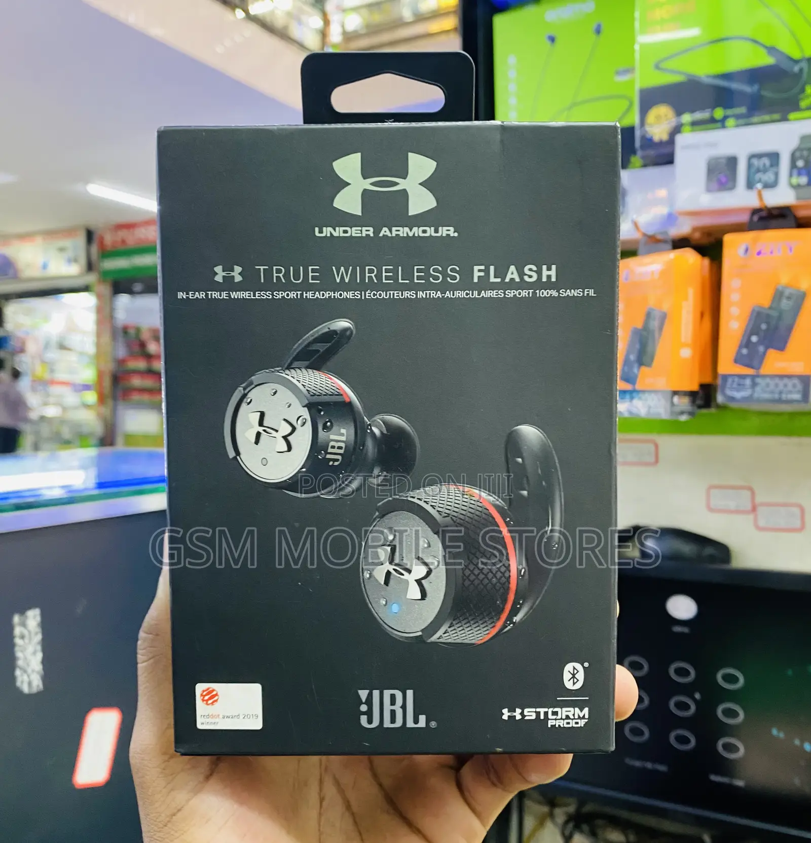 JBL Under Armour FLASH, Sport Wireless Earbuds