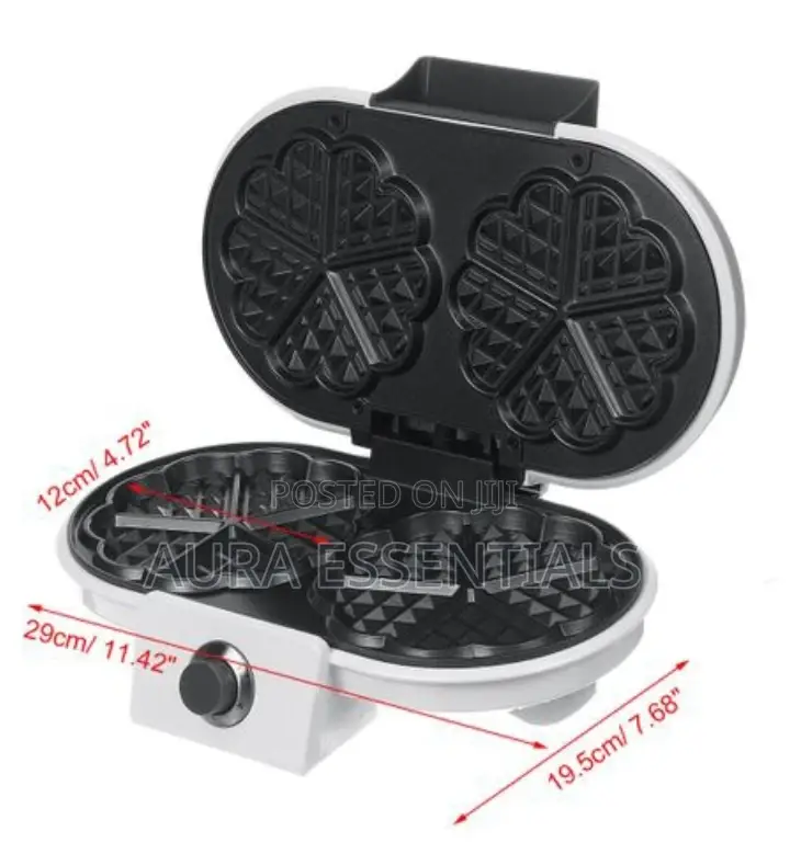 Sokany 220V 1200W Electric Double-Side Waffles Maker