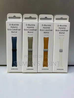 D Buckle Hybrid Eco Leather Band for GALAXY Watch