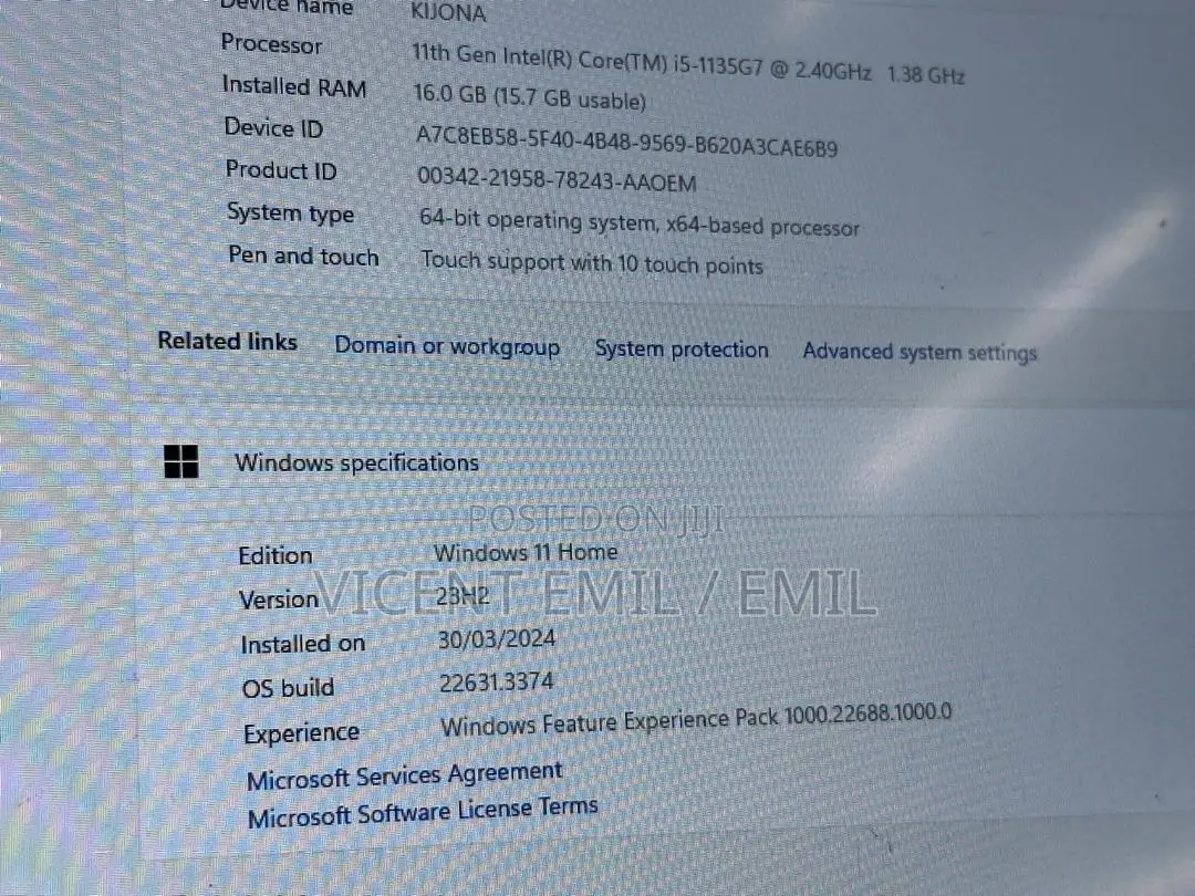 Laptop Dell Latitude 5320 16GB Intel Core I5 SSD 256GB