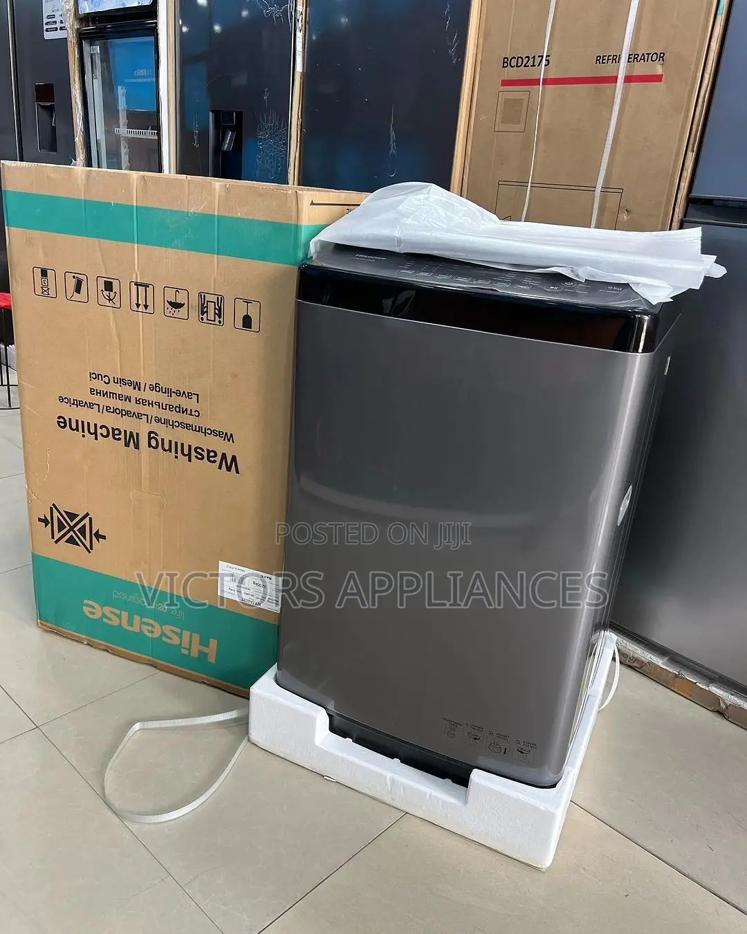 Hisense 8kg Toploader Washing Machine