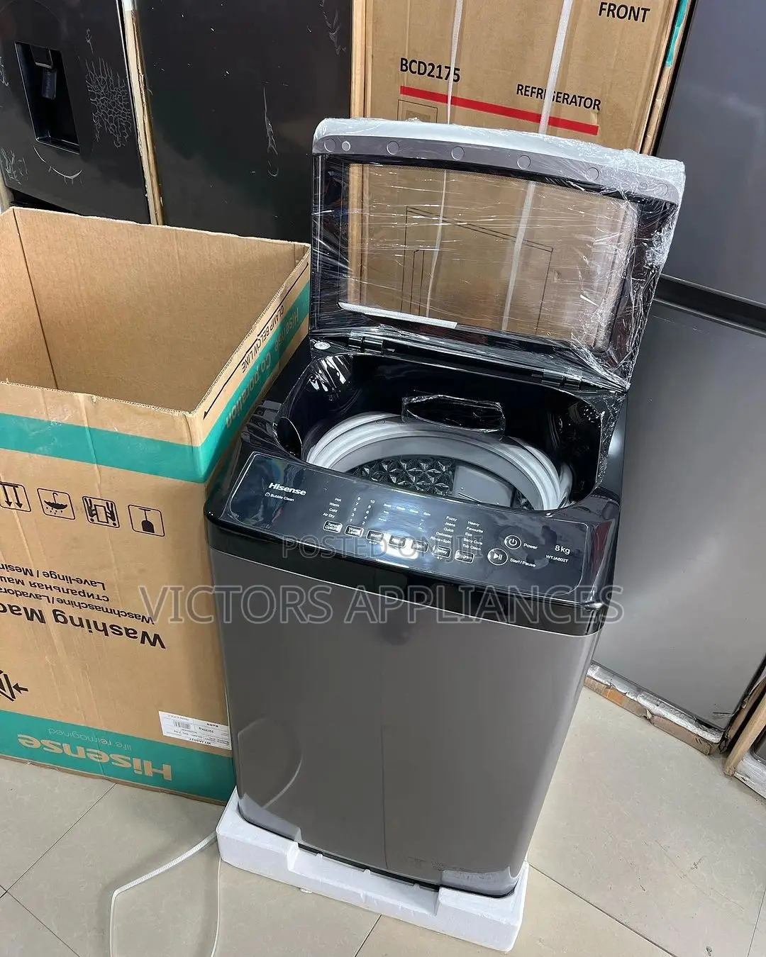 Hisense 8kg Toploader Washing Machine